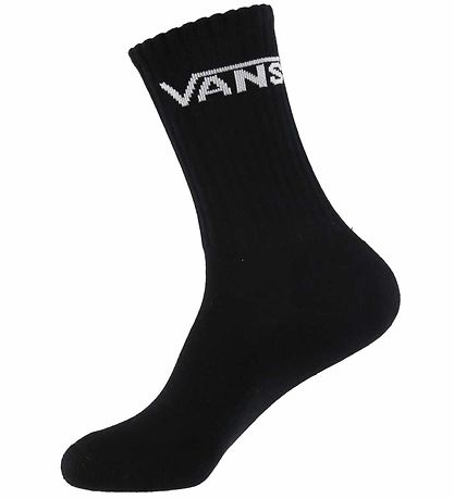 Vans Socks - 3-Pack - Classic+ Vans Crew - Black/White