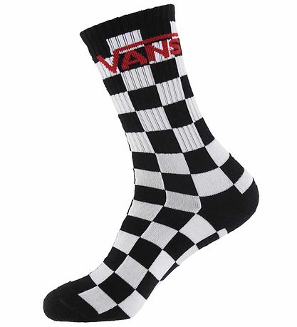 Vans Socks - 3-Pack - Classic+ Vans Crew - Black/White