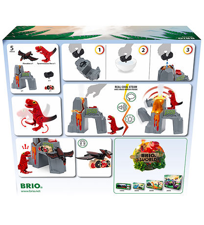 BRIO World Active Volcano w. Dinosaurs - 36092