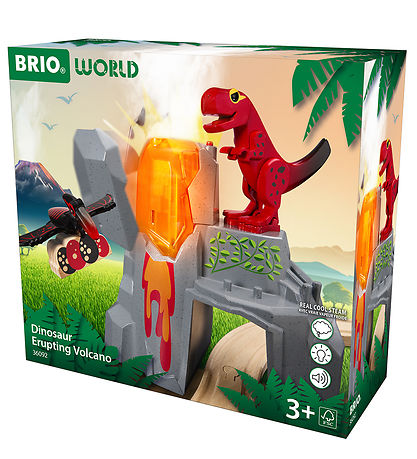 BRIO World Active Volcano w. Dinosaurs - 36092