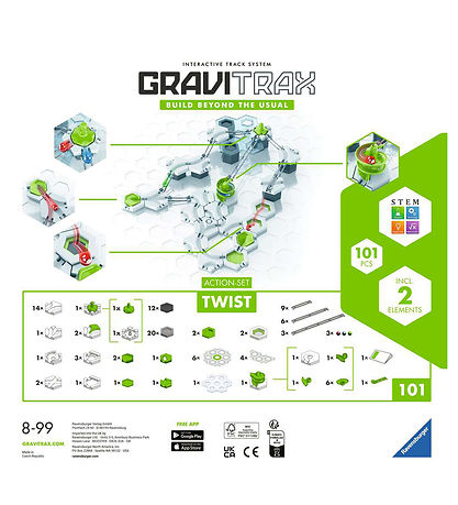 GraviTrax Action-Ställ in vridning