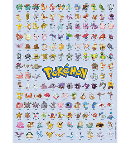 Ravensburger Jigsaw Puzzle - 500 Bricks - Pokémon The First 151