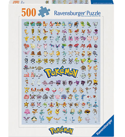 Ravensburger Jigsaw Puzzle - 500 Bricks - Pokémon The First 151