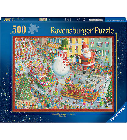 Ravensburger Puzzlespiel - 500 Teile - Hier kommt Weihnachten