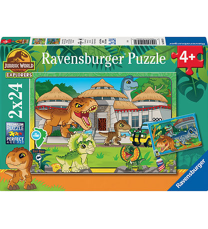 Ravensburger Jigsaw Puzzle - 2x24 Bricks - Jurassic World Explor