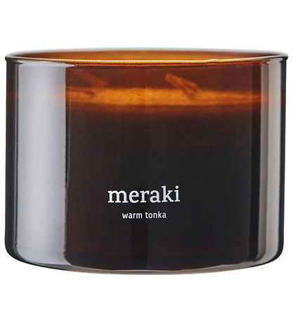 Meraki Doftljus - 340g - Warm Tonka