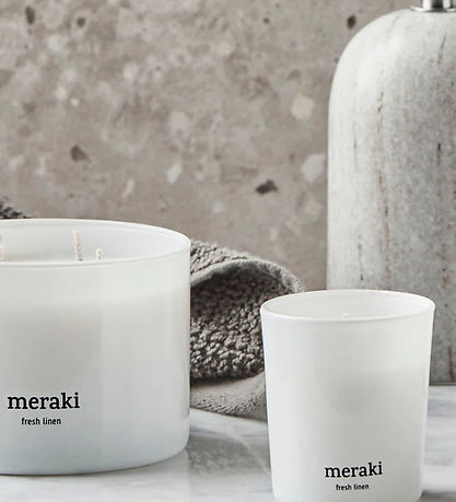 Meraki Duftkerze - 2er-Pack - 2x60g - White Garden