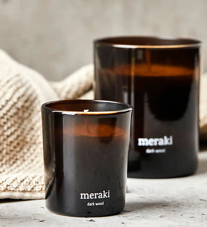 Meraki Duftkerze - 2er-Pack - 2x60g - Warm Tonka