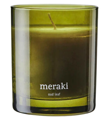 Meraki Doftljus - 200g - Oud Leaf