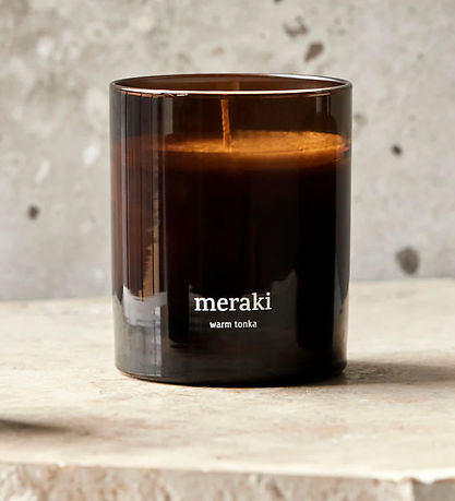 Bougies Parfumées Meraki - 200g - Warm Tonka