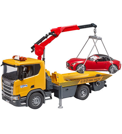 Bruder Vörubíll - Scania Super 560R Veghjálp M. Roadster - 03552