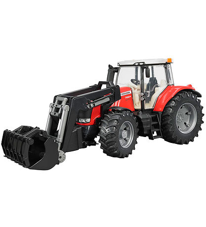 Bruder Traktor - Massey Ferguson 7624 m. Frontlader - 03047