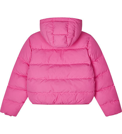 Mads Nørgaard Puffer Jacket - Jojina - Carmine Rose