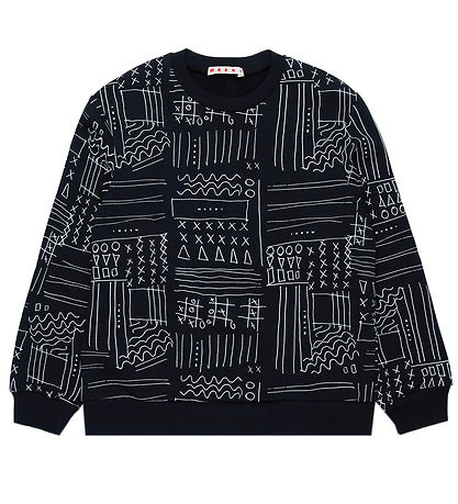 Marni Sweatshirt - Schwarz/Weiß