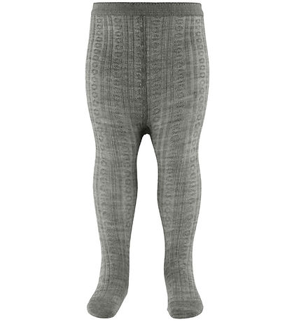 MP Strumpbyxor - Ull - Rib - Juno - Grey Melange