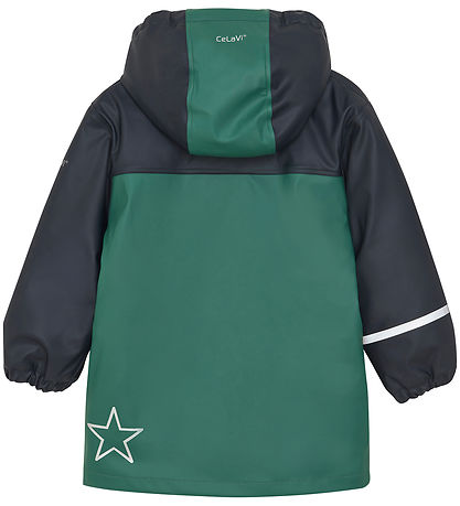 CeLaVi Regenjas m. Fleece Navy Goedkope Levering KW BE