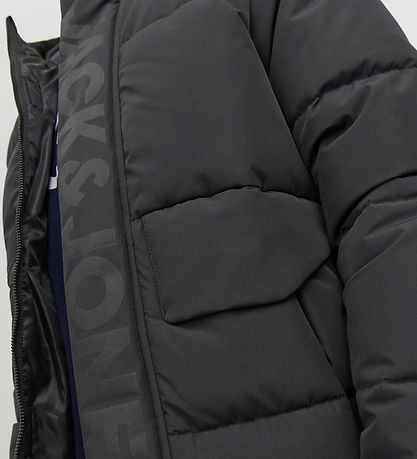 Jack & Jones Vadderad jacka - JCOSpeed - Svart/Tone In Tone