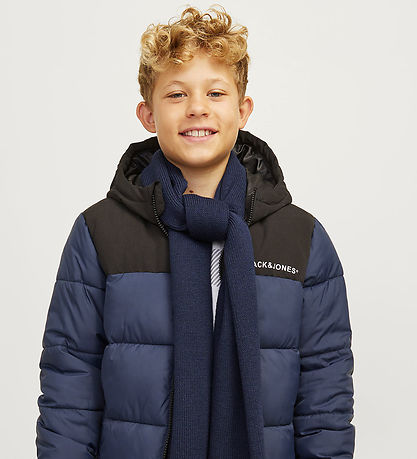 Écharpe Jack & Jones - Tricoté - JacADN - Marine Blazer