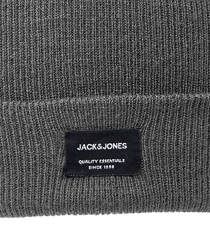 Jack & Jones Beanie - Knitted - JacDna - Grey Melange
