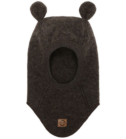 Mikk-Line Balaclava w. Ears - Wool - Single Layer - 50040