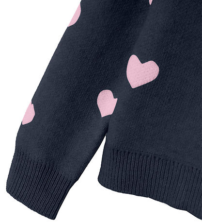 Name It Blouse - Knitted - NmfOdessa Ls Knit - Dark Sapphire