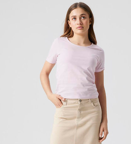 LMTD Stuttermabolur - NlfNove - Bleikt Tulle