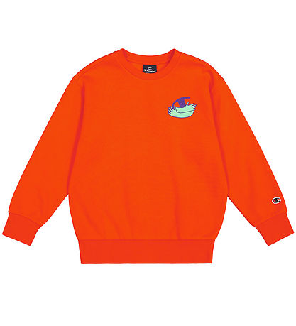 Champion Sweatshirt Crewneck Tangerine Tango KW PL