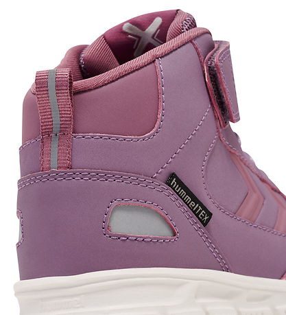 Hummel Vinterkängor - X-Light 2.0 Mid Tex Jr - Mycket Grape
