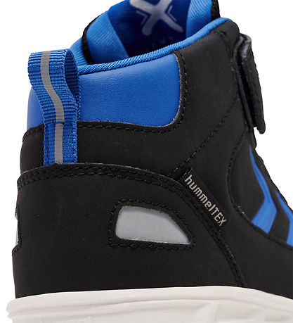 Hummel Kuldastígvél - X-Light 2.0 Mid Tex Jr - Svart/Blár