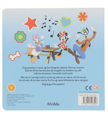 Alvilda Kleurboek - Schilderen met water - Disney Mickey en vrie