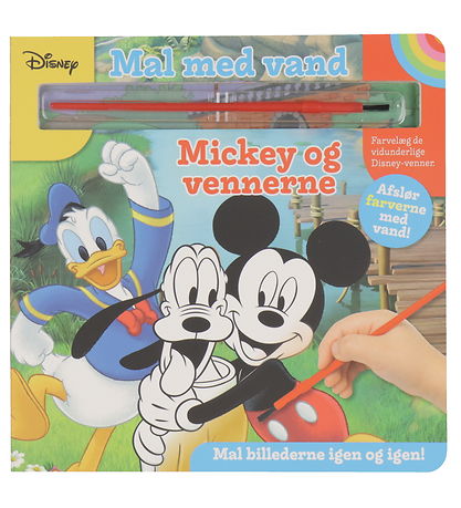 Alvilda Kleurboek - Schilderen met water - Disney Mickey en vrie
