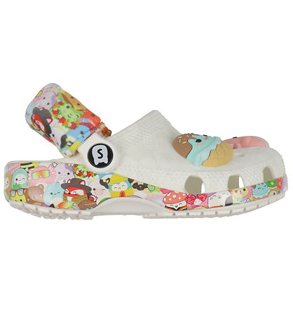 Crocs Sandalen - Classic+ Clog K - Weiß m. Squishmallows