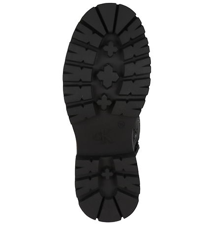 Calvin Klein Stígvél - Lace-Up - Svart