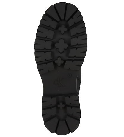 Calvin Klein Stígvél - Lace-Up - Svart