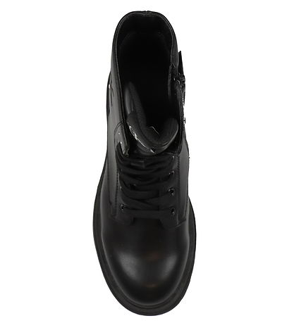 Calvin Klein Stígvél - Lace-Up - Svart