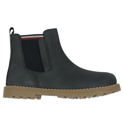 Tommy Hilfiger Stígvél - Chelsea - Blár
