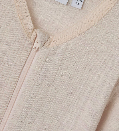 Name It Nightsuit - Wool - Rib - NmfWossa - Lilac Ash