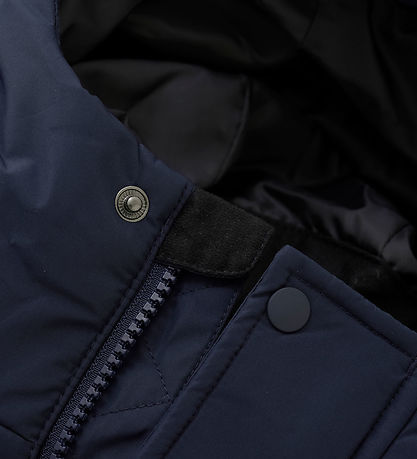 Color Kids Padded Jacket - Quilt - Total Eclipse