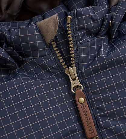 En Fant Steppjacke - Quilt - Pariser Nacht m. Karos