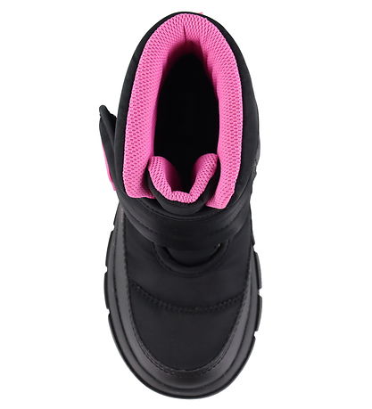 Geox Vinterkängor - Willaboom - Svart/Fuchsia
