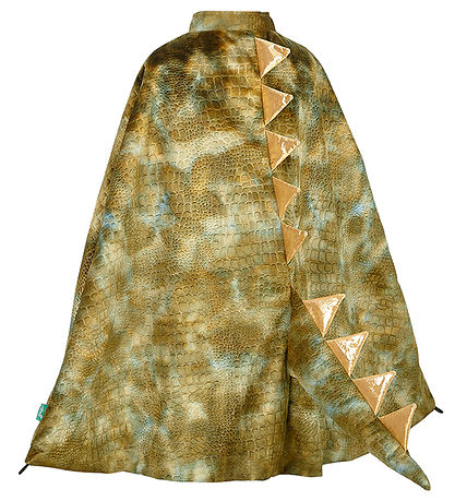 Souza Costume - Reversible - Cloak - T-Rex/Cobweb - Green/Sor