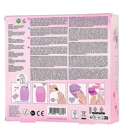 Souza Nagelset - Nageldroger en nagellak