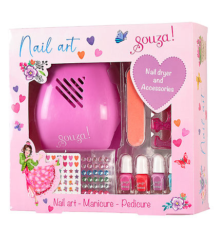 Souza Nagelset - Nageldroger en nagellak