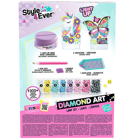Style 4 Ever Diamond Art Lamp set