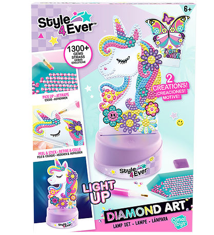 Style 4 Ever Diamond Art Lamp set
