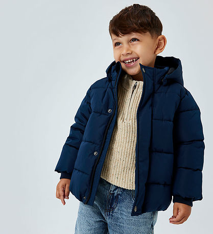 Name It Puffer Jacket - NmmMemo - Dark Sapphire