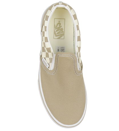 Chaussures Vans - Classic Slip-On - Marron/Blanc à Carreaux