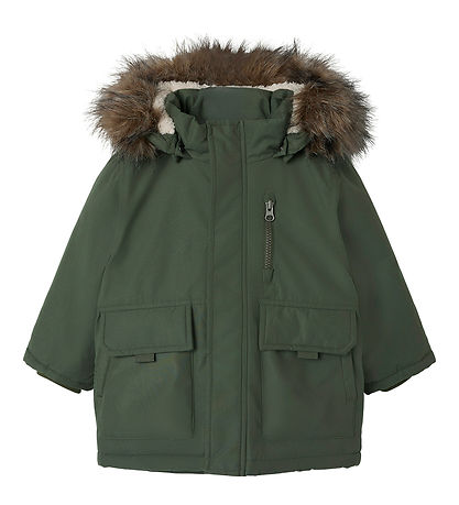 Name It Winterjacke - NmmMaster05 Parka - Thymian