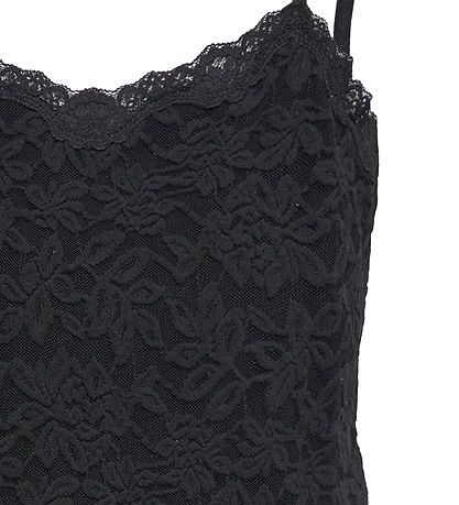 Rosemunde Topp - Blond Strap Topp - Svart