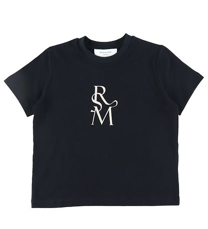Rosemunde Stuttermabolur - Svart